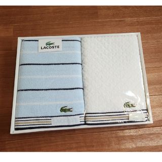 ラコステ(LACOSTE)のLACOSTE　バスタオル　2枚セット(タオル/バス用品)