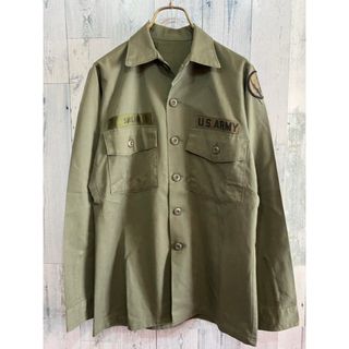 ミリタリー(MILITARY)のUSAビンテージ ミリタリー ユーティリティシャツ(シャツ)