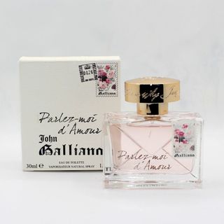 ジョンガリアーノ(John Galliano)の正規品 未使用 ジョンガリアーノ パルレモアダムール オーデトワレ 30ml(香水(女性用))