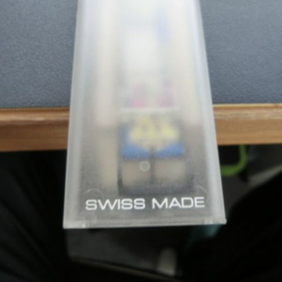 swatch　クオーツ　MADE　IN　SWISS（美品）ケース・説明書付 メンズの時計(腕時計(アナログ))の商品写真