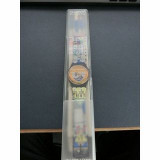 swatch　クオーツ　MADE　IN　SWISS（美品）ケース・説明書付(腕時計(アナログ))