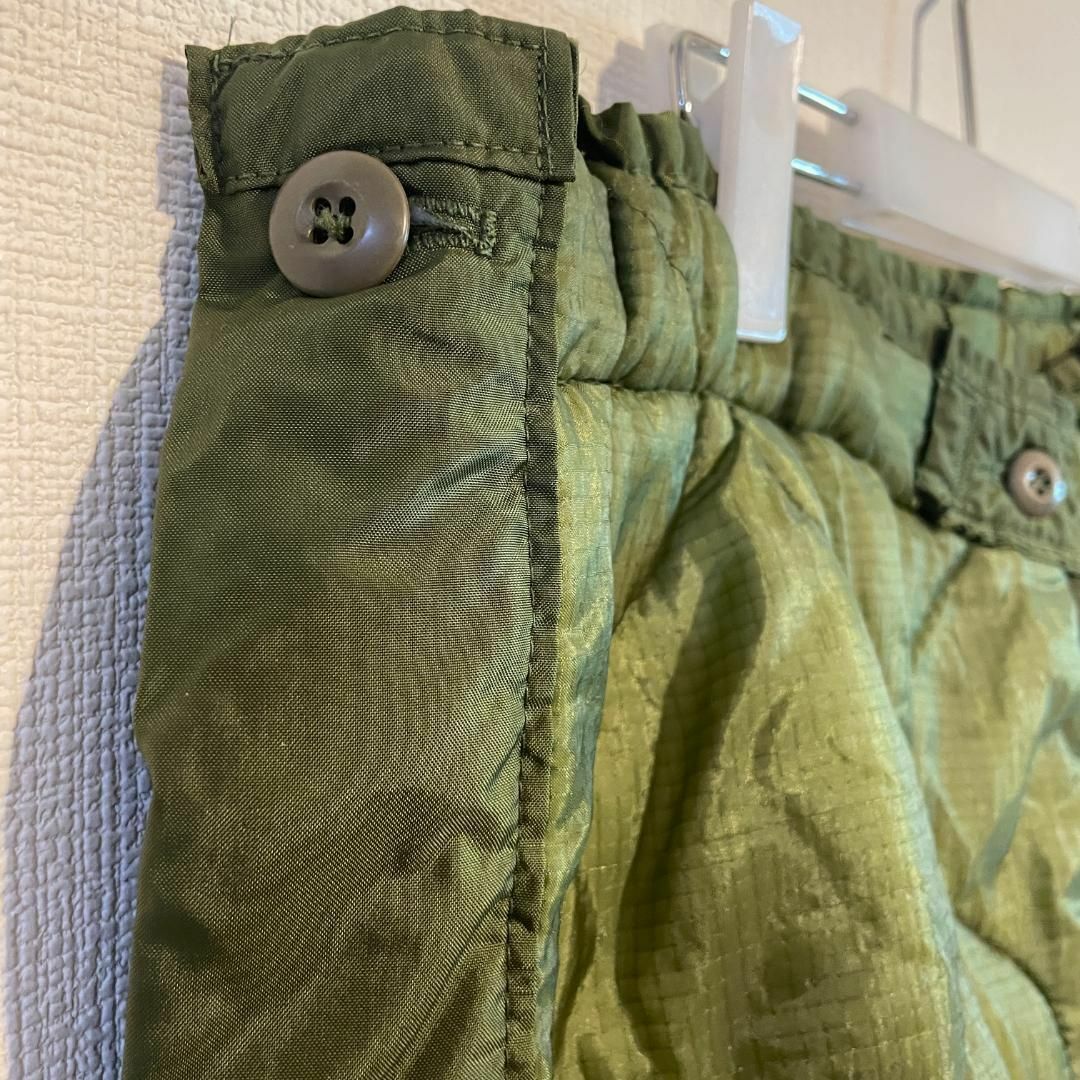 MILITARY(ミリタリー)の80sアメリカ軍 スノーカモパンツスノーパンツ キルティングライナー 新品 メンズのパンツ(その他)の商品写真