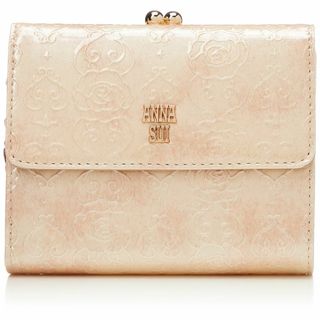 【色: ベージュ】[ANNA SUI] [アナスイ] ローズハート 口金二つ折り(その他)