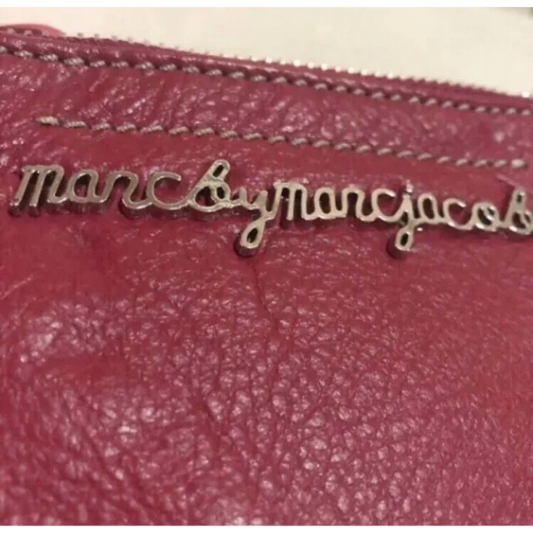 MARC JACOBS(マークジェイコブス)の【美品送込❗️】MARC BY MARC JACOBS レザーポーチ キーケース レディースのファッション小物(キーケース)の商品写真