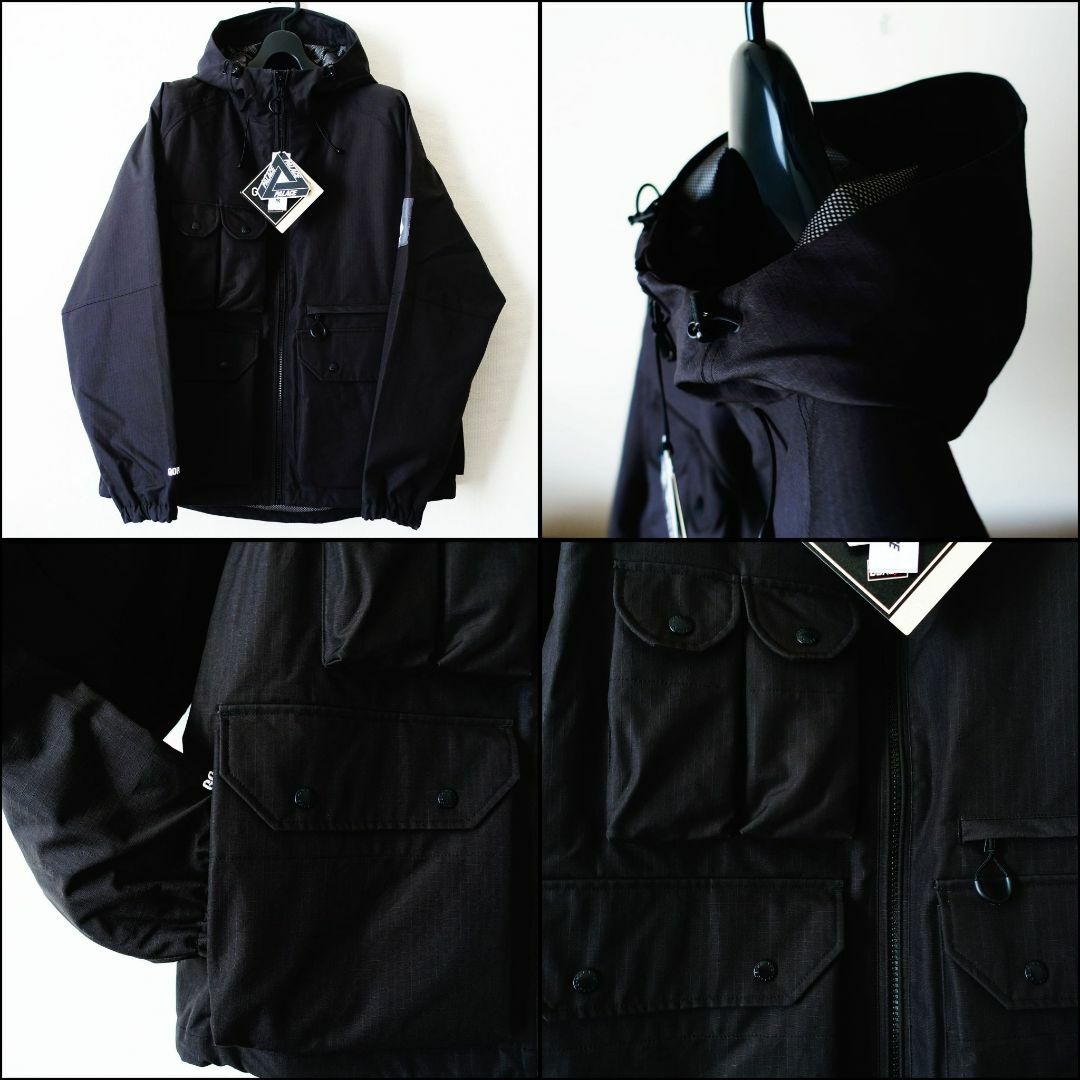 PALACE(パレス)のPALACE GORE-TEX COTTON RS JACKET XL 黒 新作 メンズのジャケット/アウター(ミリタリージャケット)の商品写真