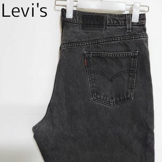 リーバイス(Levi's)のW44相当 Levi's リーバイス ブラックデニム バギーパンツ ワイド 黒(デニム/ジーンズ)