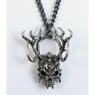 ALCHEMY GOTHIC: STAG HORN SKULL pendant(ネックレス)