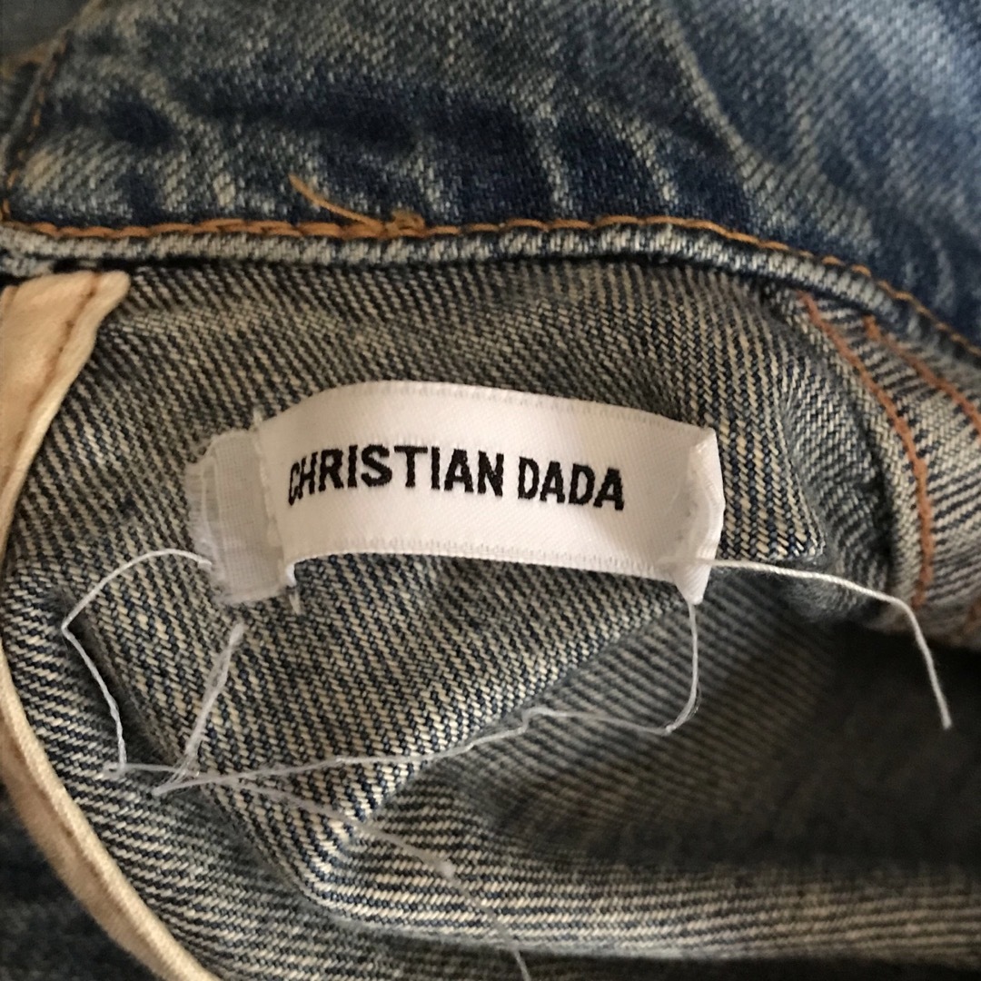 CHRISTIAN DADA(クリスチャンダダ)のCHRISTIAN DADA デニムジャケット レディースのジャケット/アウター(Gジャン/デニムジャケット)の商品写真
