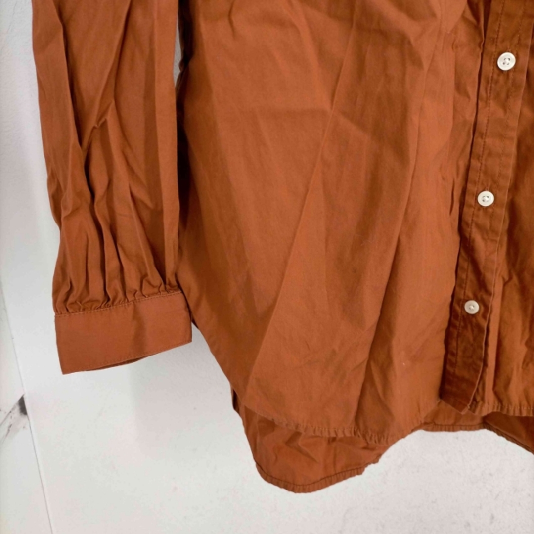 GAP(ギャップ)のGap(ギャップ) 80S SUPERFINE POPLIN バンドカラーシャツ レディースのトップス(シャツ/ブラウス(長袖/七分))の商品写真