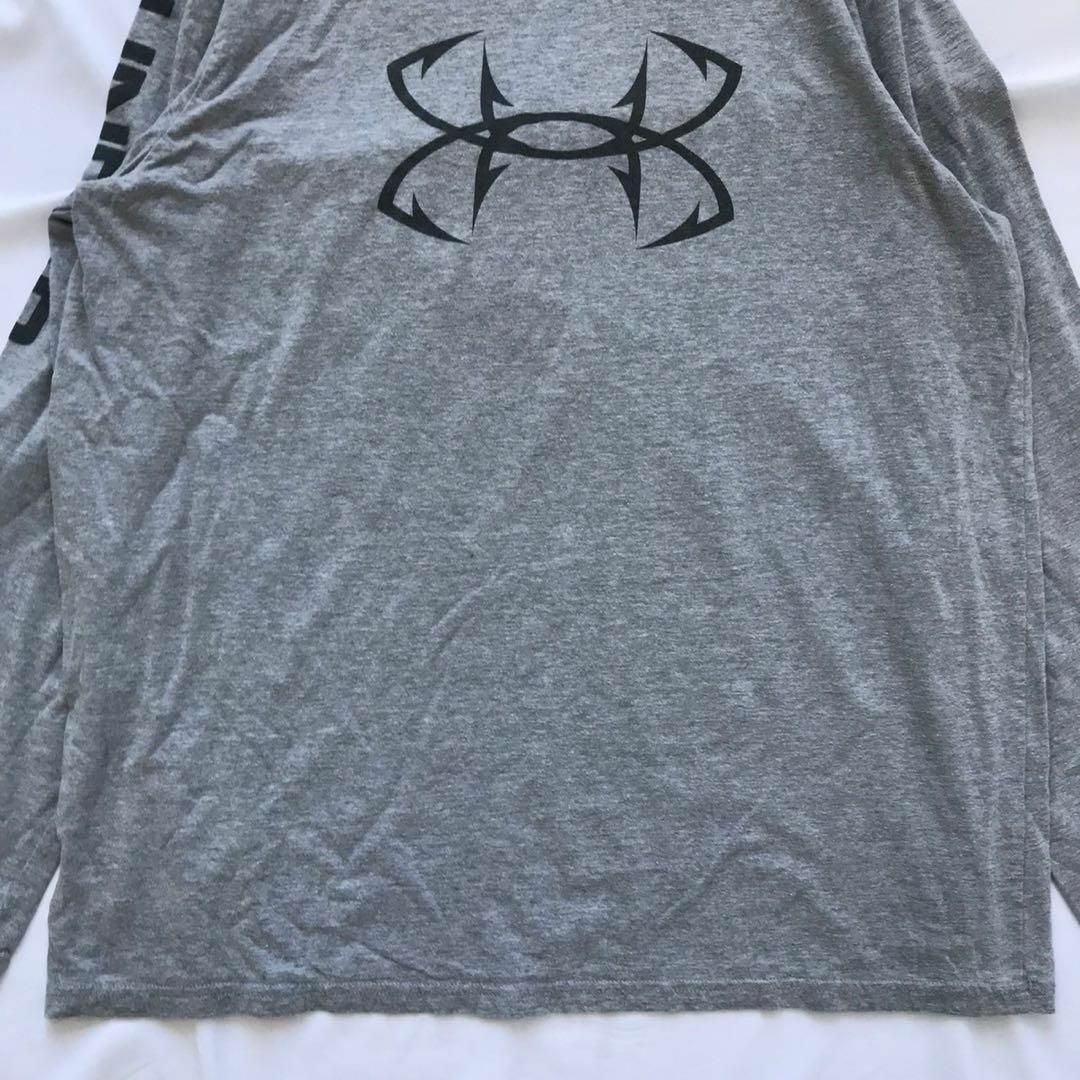 UNDER ARMOUR(アンダーアーマー)のunder armourブランドロゴプリント入りロングTシャツ メンズのトップス(Tシャツ/カットソー(七分/長袖))の商品写真