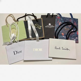 ディオール(Dior)のデパコス　ハイブランド　紙袋　ショッパー　7点まとめ売り(ショップ袋)