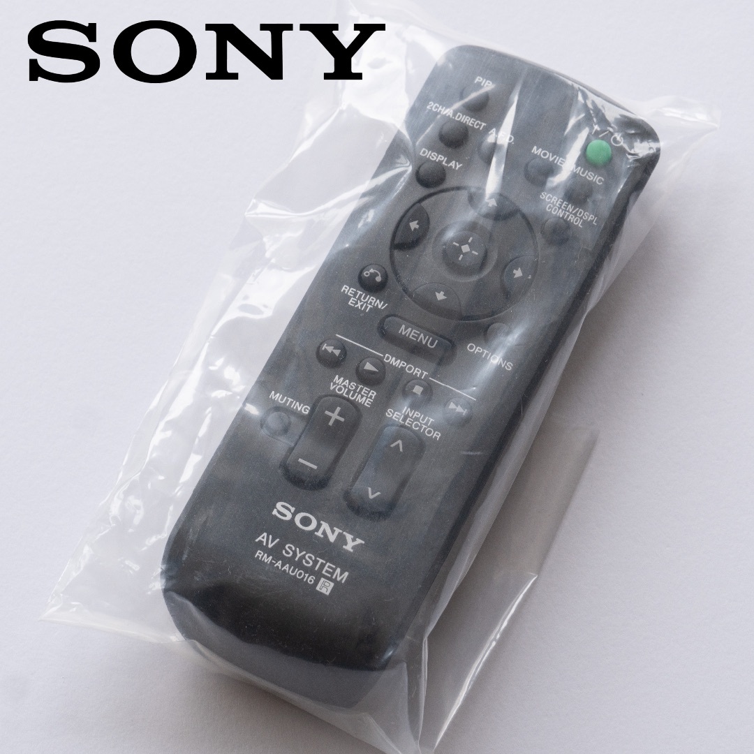 SONY(ソニー)の【新品未開封】SONY AVアンプ用リモコン ソニー純正 RM-AAU016 スマホ/家電/カメラのオーディオ機器(アンプ)の商品写真