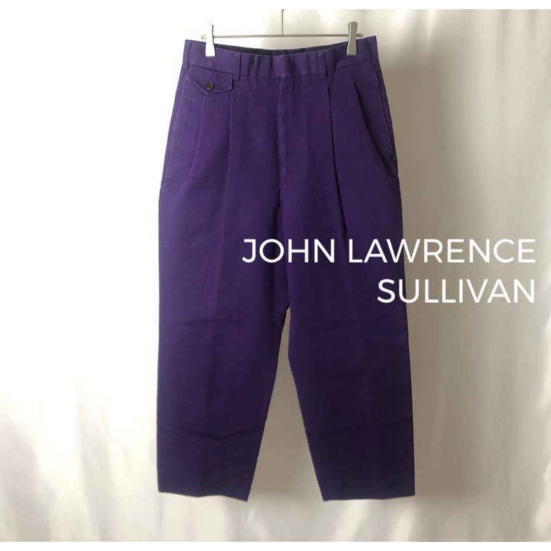 JOHN LAWRENCE SULLIVAN(ジョンローレンスサリバン)のjohn lawrence sullivan 2タック コーデュロイパンツ メンズのパンツ(スラックス)の商品写真