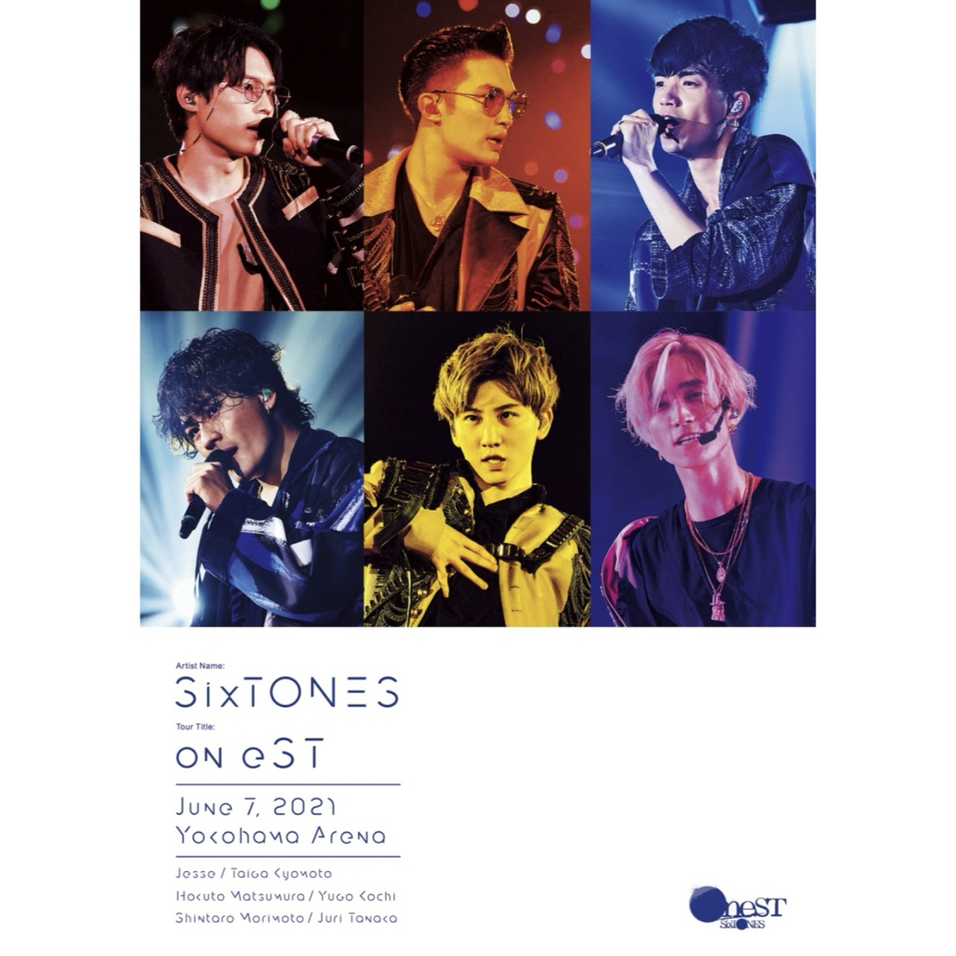 SixTONES(ストーンズ)の【新品未開封】SixTONES on eST (Blu-ray通常盤) エンタメ/ホビーのDVD/ブルーレイ(ミュージック)の商品写真