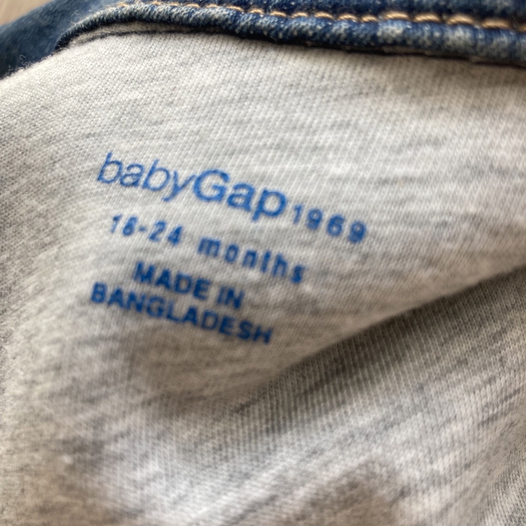 babyGAP(ベビーギャップ)の【美品】GAP baby GAP Gジャン　ジャケット　90cm キッズ/ベビー/マタニティのキッズ服男の子用(90cm~)(ジャケット/上着)の商品写真