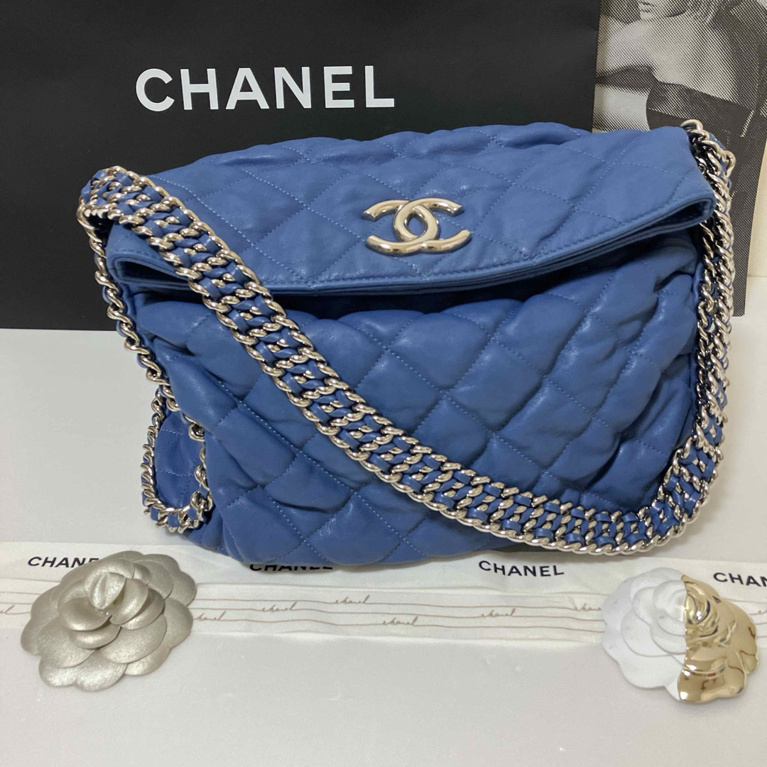 CHANEL(シャネル)の専用♡超美品★シャネル   チェーンアラウンド ショルダー バッグ 正規品 レディースのバッグ(ショルダーバッグ)の商品写真