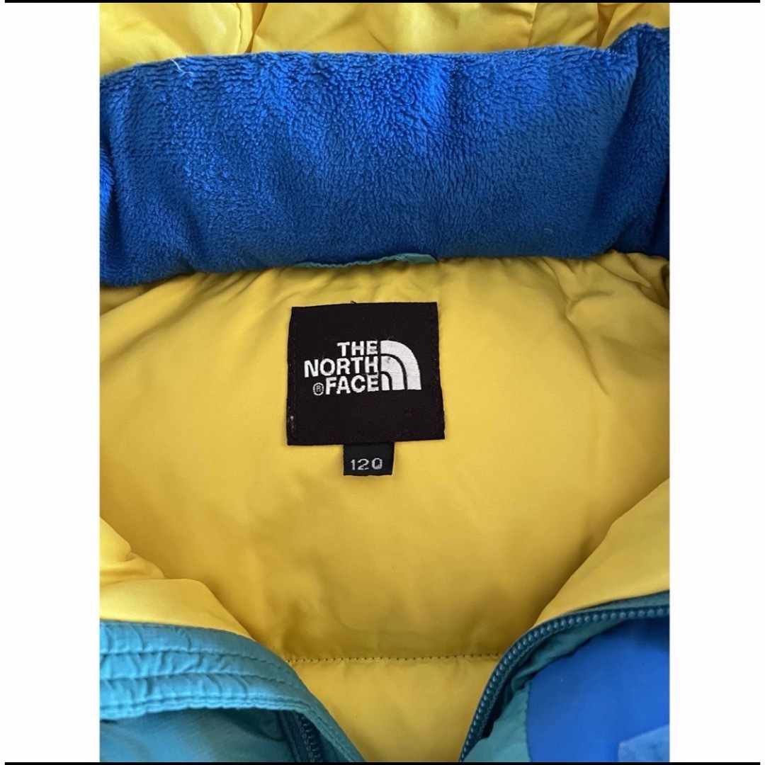 THE NORTH FACE(ザノースフェイス)のTHE NORTH FACE キッズ ダウンジャケット 120 キッズ/ベビー/マタニティのキッズ服男の子用(90cm~)(ジャケット/上着)の商品写真