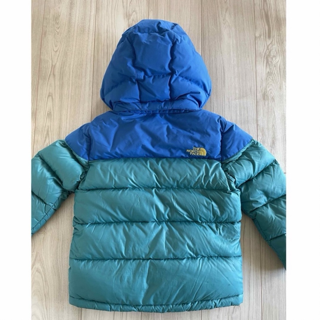 THE NORTH FACE(ザノースフェイス)のTHE NORTH FACE キッズ ダウンジャケット 120 キッズ/ベビー/マタニティのキッズ服男の子用(90cm~)(ジャケット/上着)の商品写真