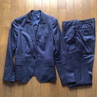 スーツカンパニー(THE SUIT COMPANY)のスーツ　パンツ　レディース　ネイビー　THE SUIT COMPANY(スーツ)