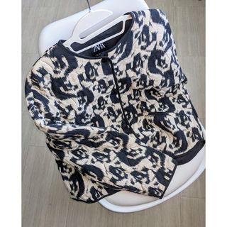 ザラ(ZARA)のZARA　ジャケット(ノーカラージャケット)