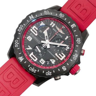 ブライトリング(BREITLING)の　ブライトリング BREITLING エンデュランス プロ X82310D91B1S1 ブラック×赤 ブライトライト×ラバー クオーツ メンズ 腕時計(その他)