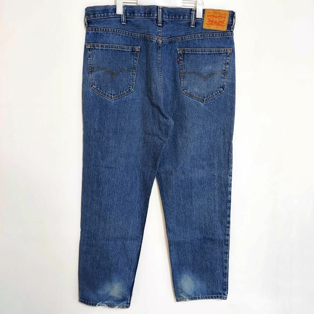 Levi's(リーバイス)のリーバイス550 Levis W40 ダークブルーデニム 青 パンツ 7526 メンズのパンツ(デニム/ジーンズ)の商品写真