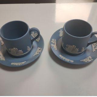 ウェッジウッド(WEDGWOOD)のウェッジウッド　デミタスカップ＆ソーサー(食器)