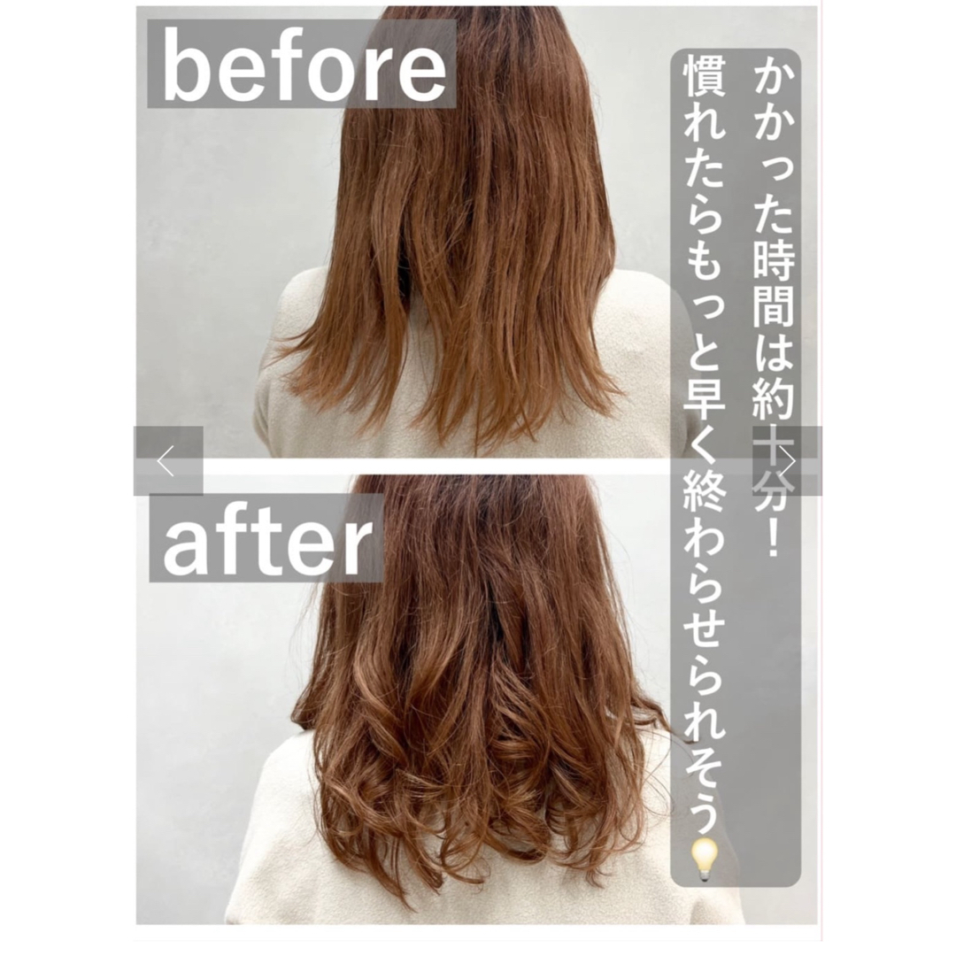 3COINS(スリーコインズ)の3COINS(スリーコインズ)  オートカールヘアアイロン／and us スマホ/家電/カメラの美容/健康(ヘアアイロン)の商品写真