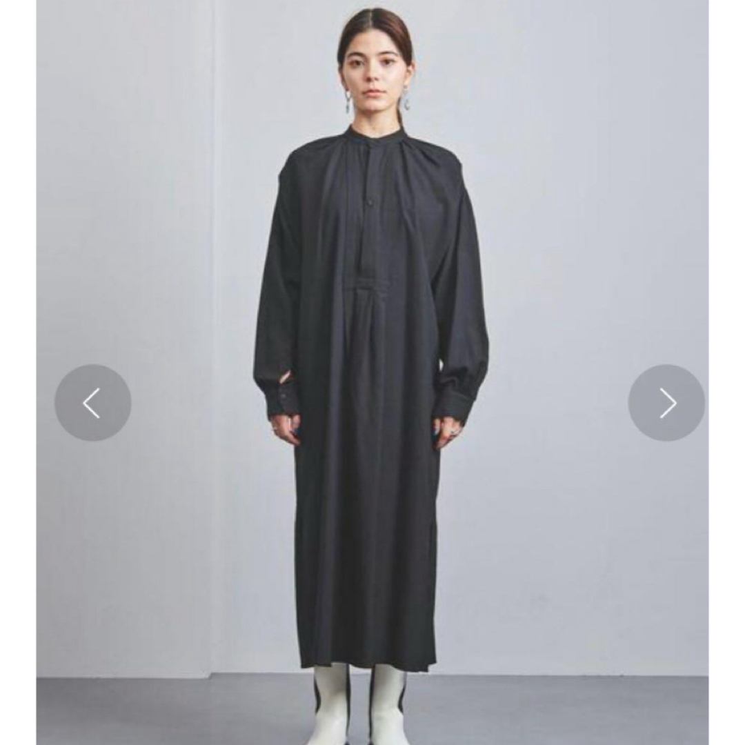 HYKE(ハイク)のHYKE（ハイク）＞LI SMOCK ワンピース  レディースのワンピース(ロングワンピース/マキシワンピース)の商品写真