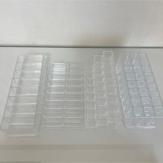 ムジルシリョウヒン(MUJI (無印良品))のアクリル　コスメ収納　透明(メイクボックス)