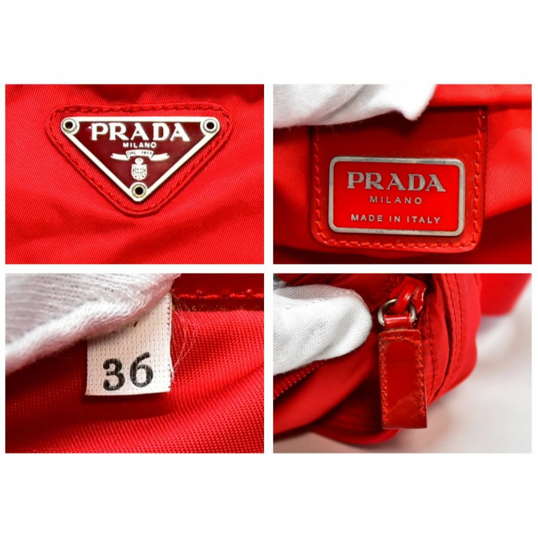 PRADA(プラダ)の鑑定済 正規品 PRADA プラダ ショルダーバッグ 斜め掛け 即日配送 レディースのバッグ(ショルダーバッグ)の商品写真