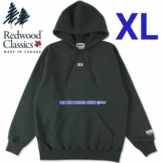 ウィンダンシー(WIND AND SEA)のWIND AND SEA RED WOOD CLASSICS HOODIE XL(パーカー)