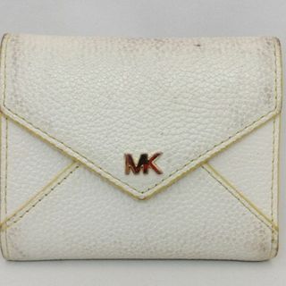 マイケルコース(Michael Kors)のマイケル・コース ホワイト 三つ折り財布(財布)