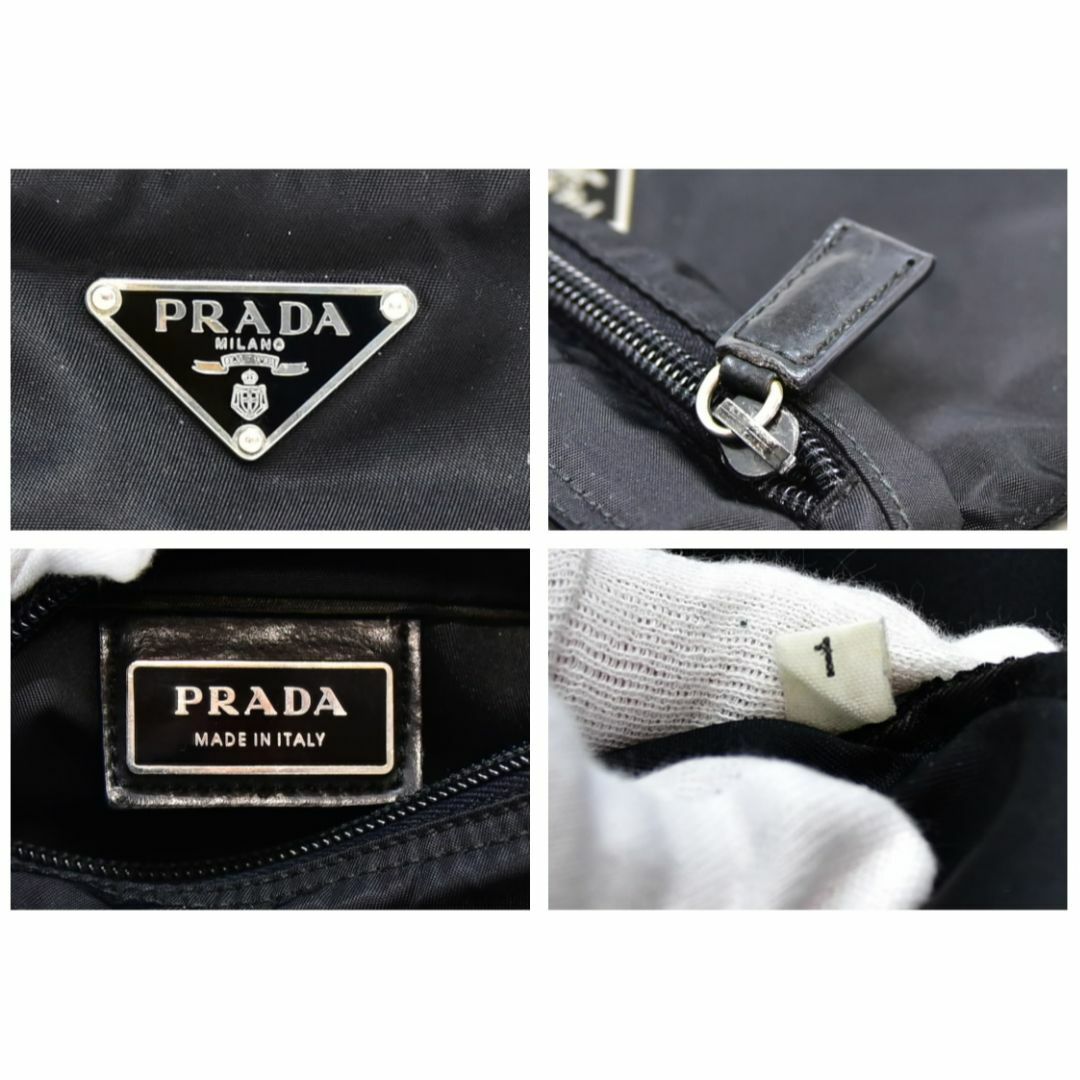 PRADA(プラダ)の訳あり 鑑定済 正規品 PRADA プラダ ミニショルダーバッグ 斜め掛け レディースのバッグ(ショルダーバッグ)の商品写真