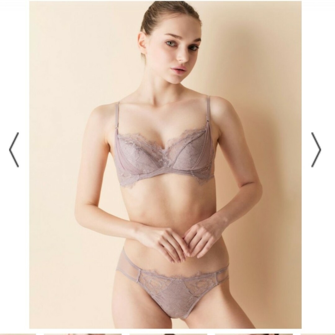 Chut! INTIMATES(シュットインティメイツ)の【３点セット】シュットインティメイツ　シアーライトブラ&ショーツ レディースの下着/アンダーウェア(ブラ&ショーツセット)の商品写真