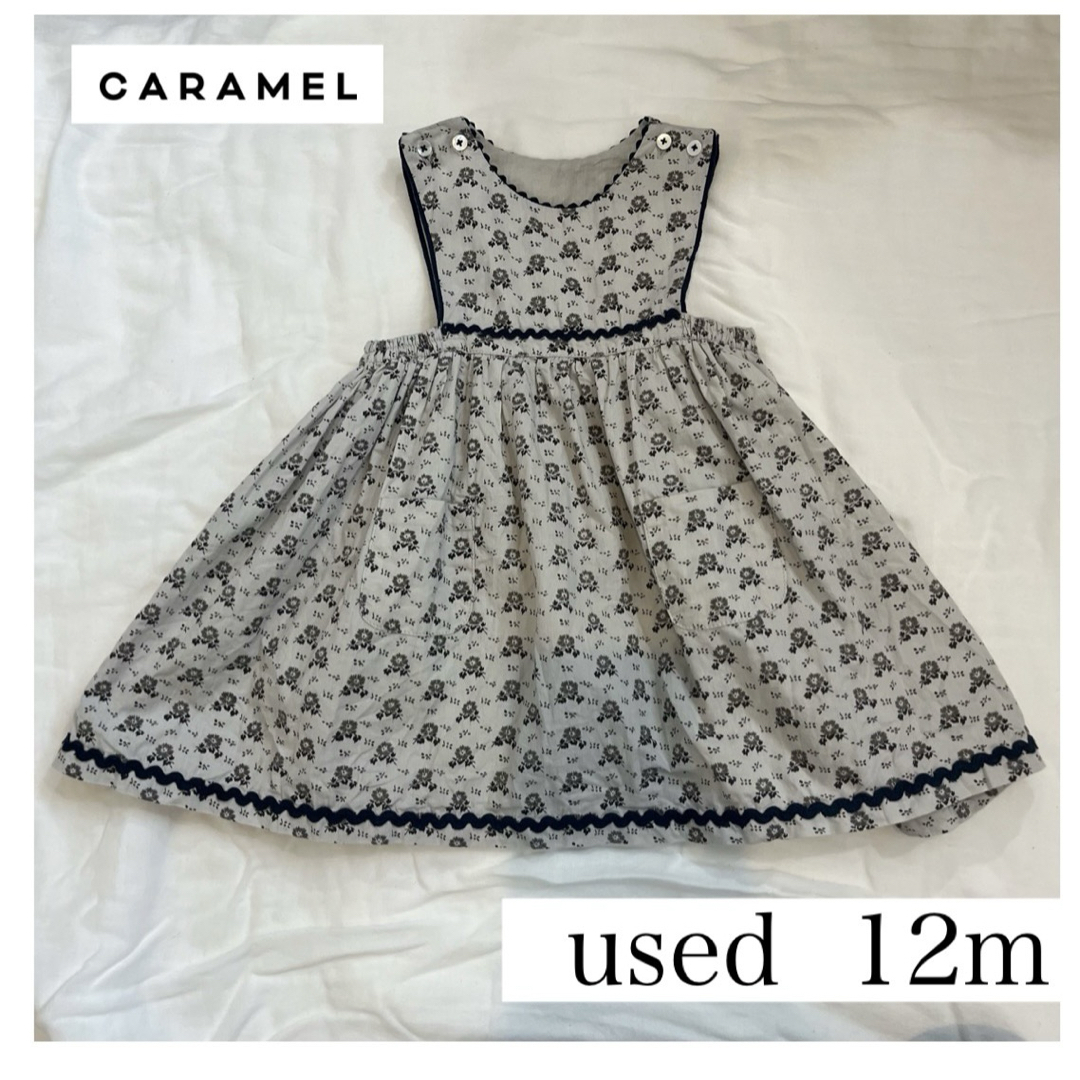 Caramel baby&child (キャラメルベビー&チャイルド)のcaramel  ワンピース 12m キッズ/ベビー/マタニティのベビー服(~85cm)(ワンピース)の商品写真