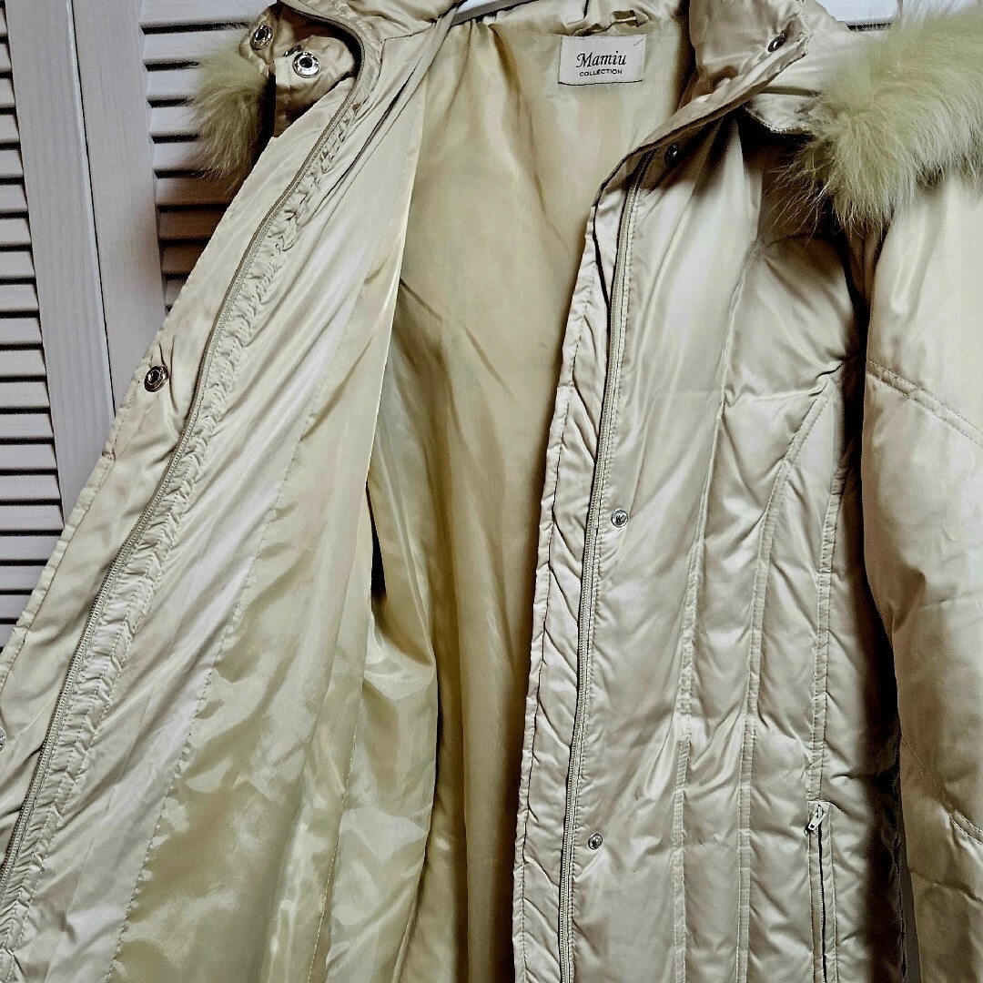 2～3回のみ美品♡ロングダウンコート Mサイズ レディースのジャケット/アウター(ダウンコート)の商品写真