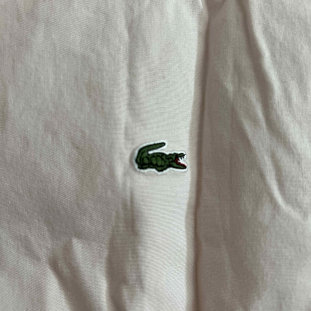 LACOSTE(ラコステ)のLACOSTE 半袖　Yシャツ　レディース　42 レディースのトップス(シャツ/ブラウス(半袖/袖なし))の商品写真