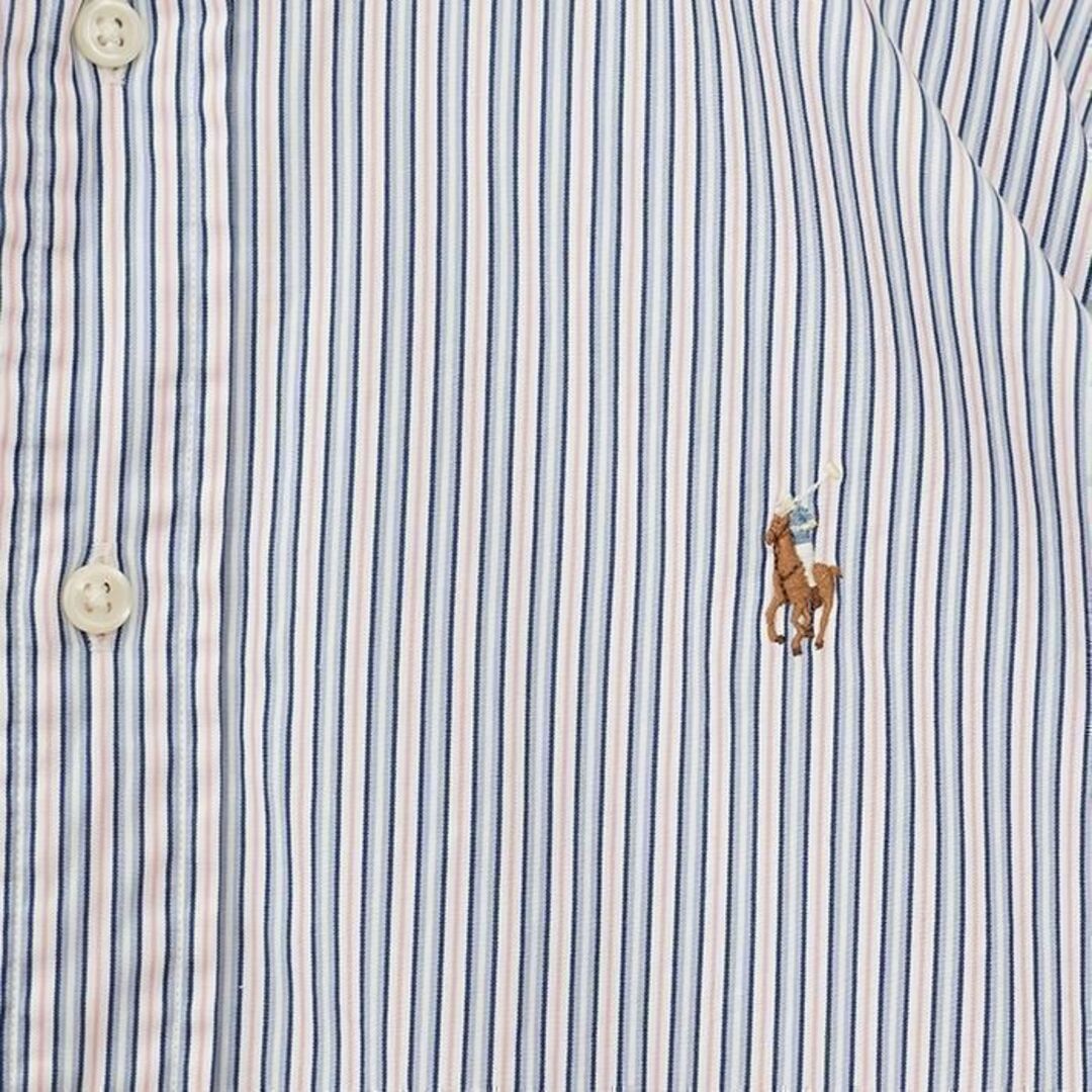 Ralph Lauren - ラルフローレン ストライプシャツ BD ブルー Ralph Lauren - ラルフローレン ストライプシャツ BD ブルー