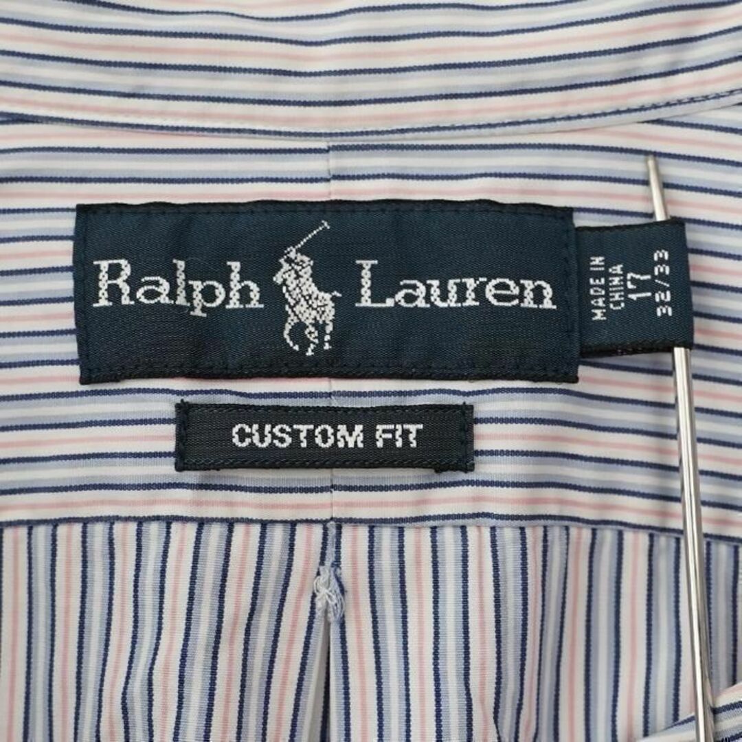 Ralph Lauren - ラルフローレン ストライプシャツ BD ブルー Ralph Lauren - ラルフローレン ストライプシャツ BD ブルー