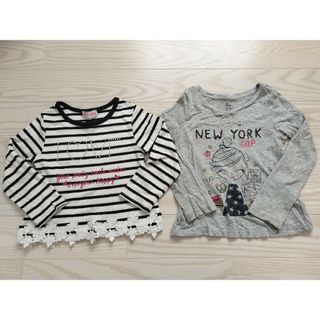 ベビーギャップ(babyGAP)のロンＴ2枚セット　110cm(Tシャツ/カットソー)