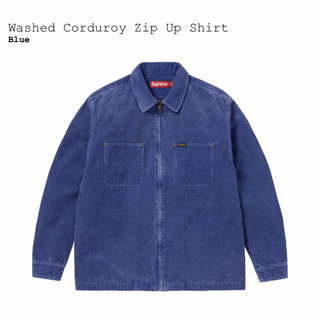 シュプリーム(Supreme)のSupreme Washed Corduroy Zip Up Shirt M(シャツ)