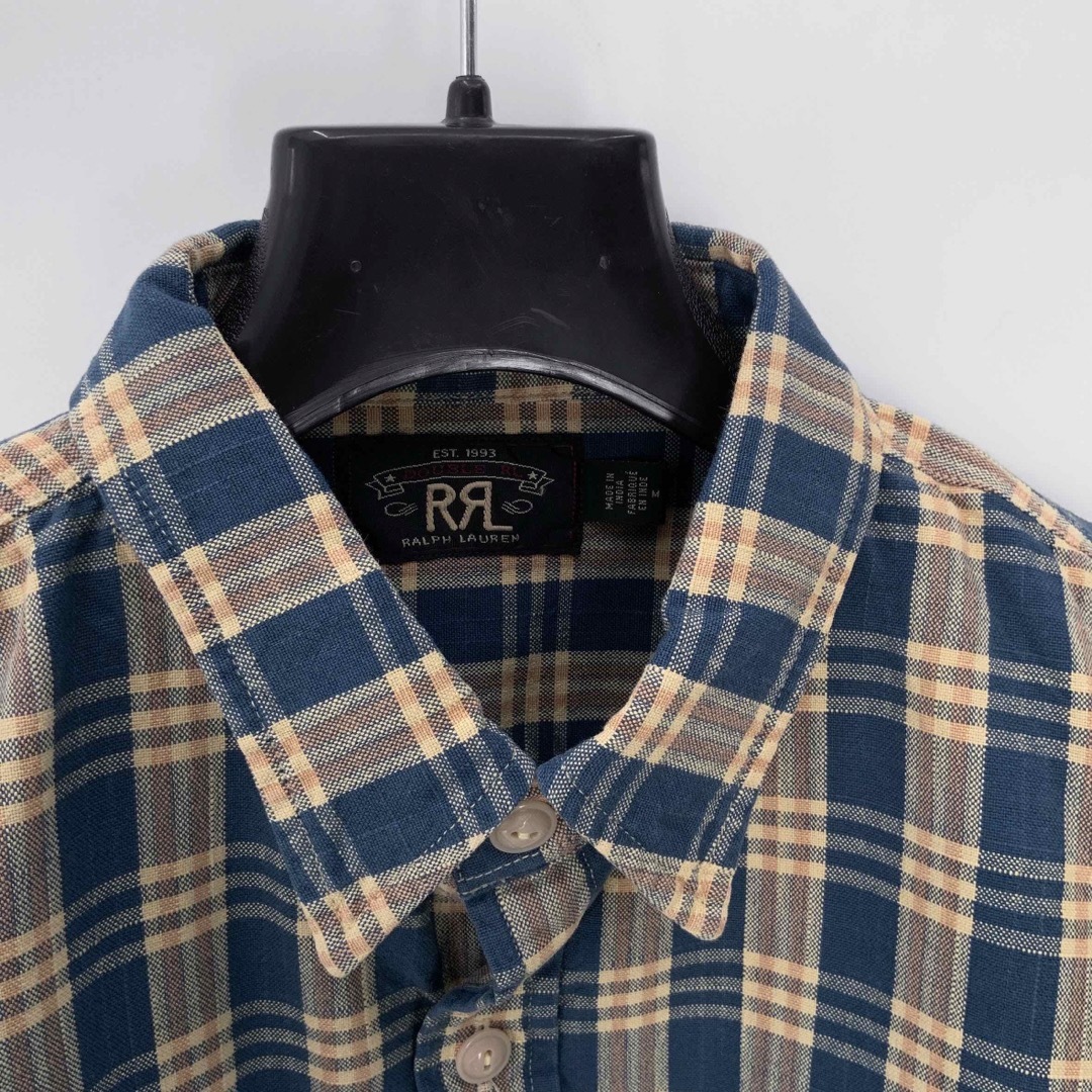 RRL(ダブルアールエル)の23FW 新品 RRL ダブルアールエル プラッド チェック ワークシャツ M メンズのトップス(シャツ)の商品写真