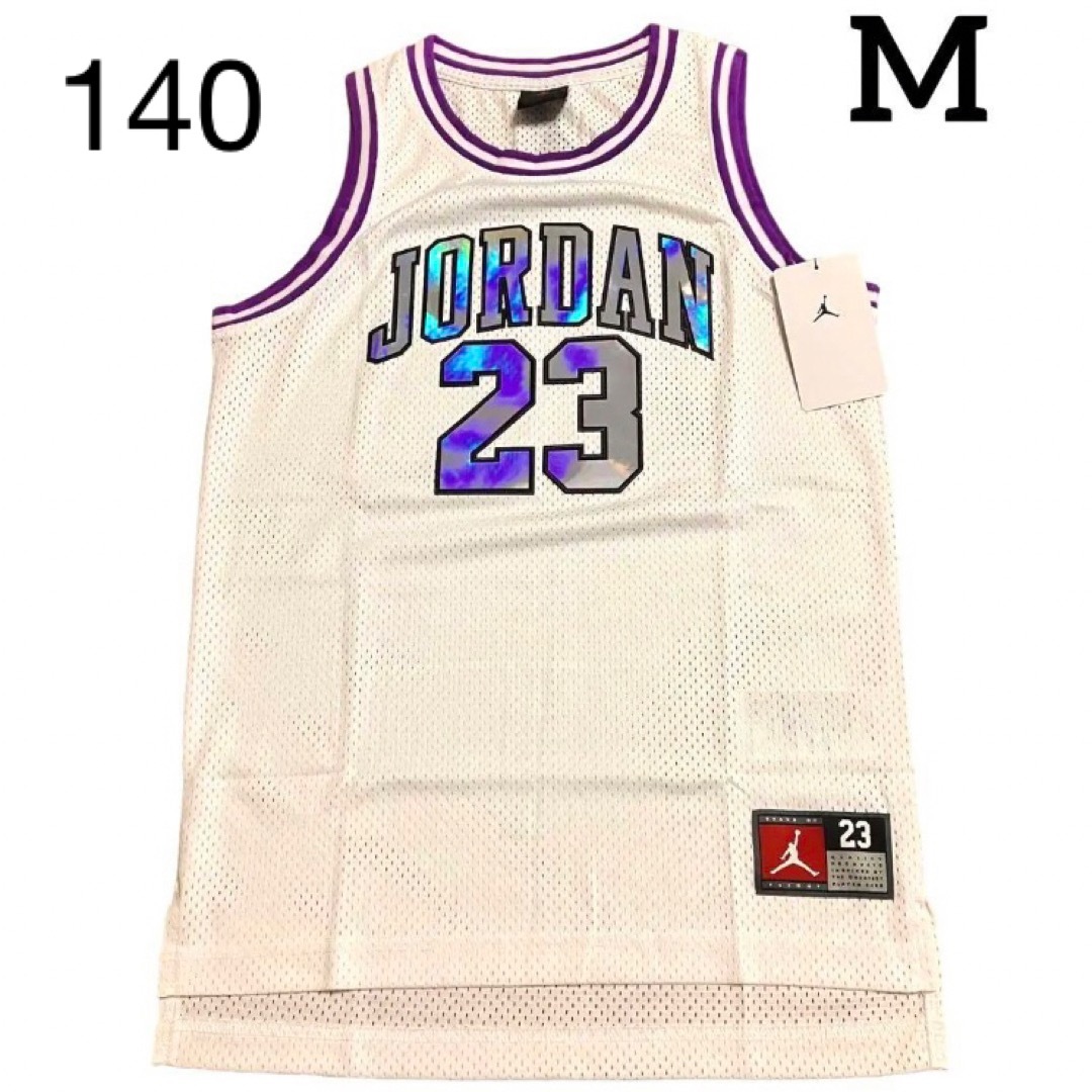 Jordan Brand（NIKE）(ジョーダン)の未使用 JORDAN キッズ 子供服 ノースリーブ タンクトップ バスケ 140 キッズ/ベビー/マタニティのキッズ服男の子用(90cm~)(その他)の商品写真