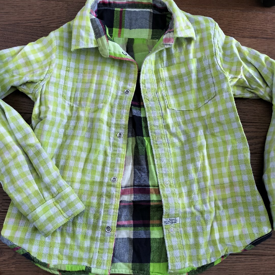 BREEZE(ブリーズ)のBREEZE　リバーシブルシャツ　140cm キッズ/ベビー/マタニティのキッズ服男の子用(90cm~)(Tシャツ/カットソー)の商品写真
