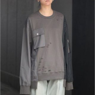 sacai - 18AW sacai ドッキングスウェットの通販 by amy's shop