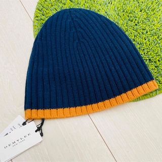 デミリー(DEMYLEE)の新品 DEMYLEE デミリー ニット帽 ニットキャップ 定価11000円(ニット帽/ビーニー)