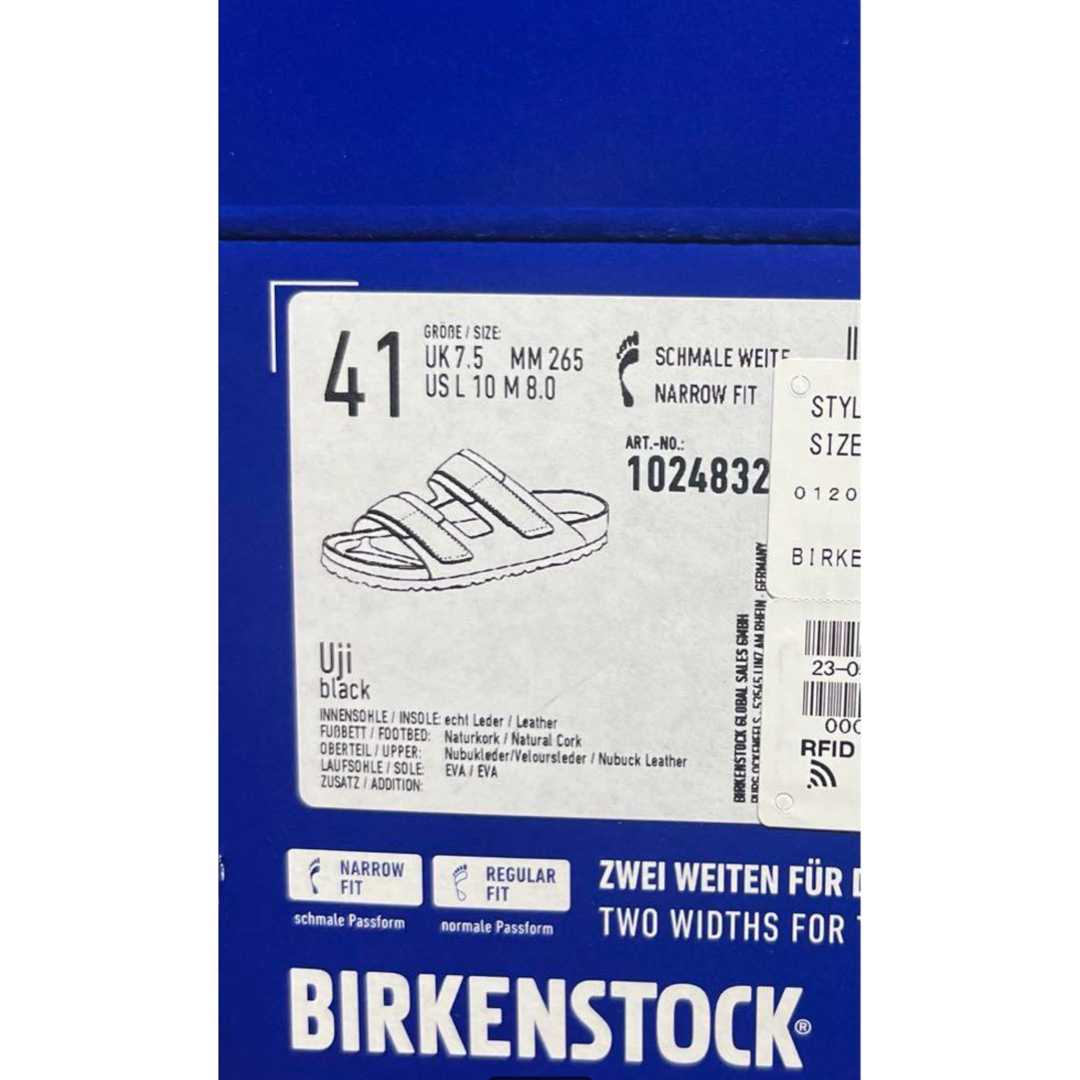 BIRKENSTOCK(ビルケンシュトック)のBIRKENSTOCKビルケンシュトック　FOR 417 UJI narrow メンズの靴/シューズ(サンダル)の商品写真