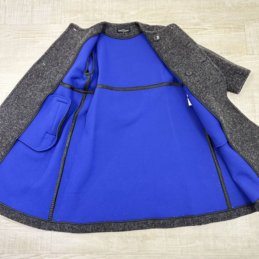 tricot COMME des GARCONS - 14aw 美品 トリコ ギャルソン ノーカラー tricot COMME des GARCONS - 14aw 美品 トリコ ギャルソン ノーカラー