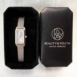 ビューティアンドユースユナイテッドアローズ(BEAUTY&YOUTH UNITED ARROWS)のシルバー 腕時計 細時計 シルバーウォッチ スクエア(腕時計)